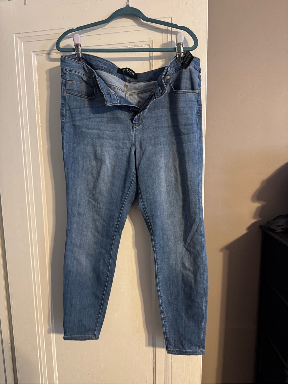 Liverpool Light Blue Skinny Jeans for Women